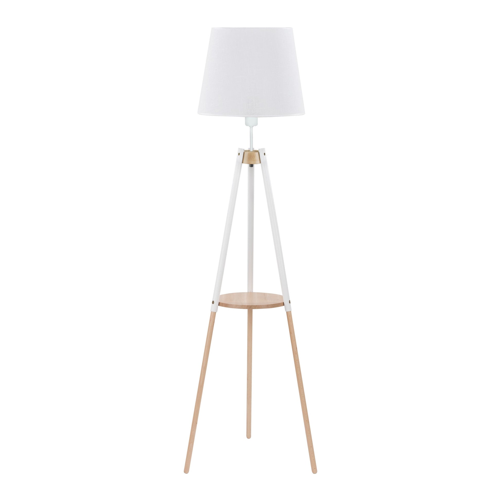 VAIO White Tray Table Floor Lamp - AURABAGS SHOP