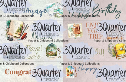 Incredible Journeys 6x4 Card Pack