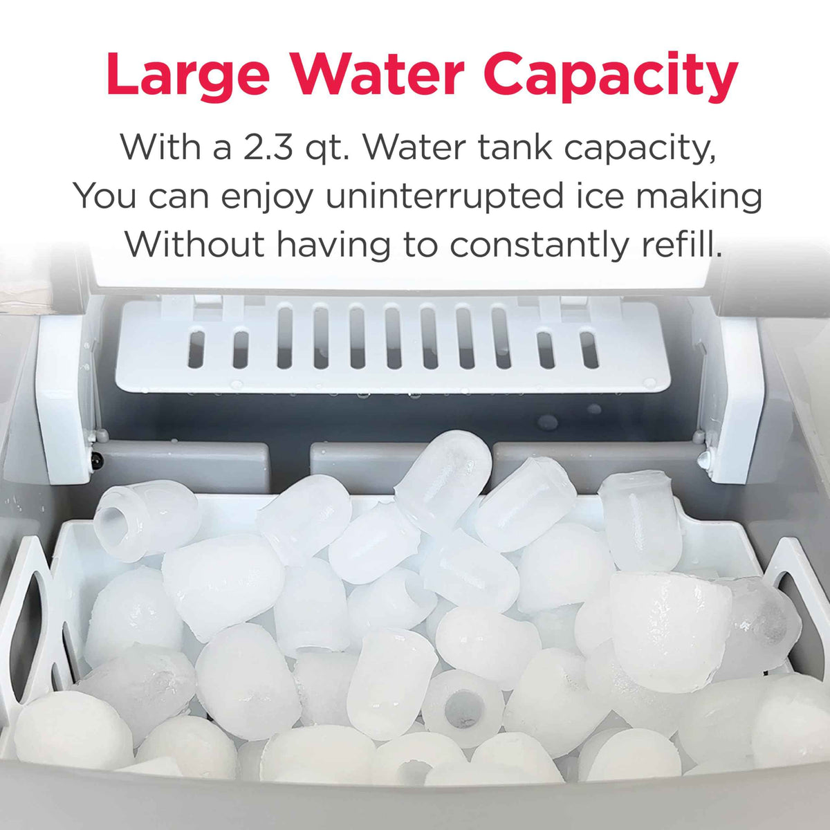 Frigidaire 26 Lbs per Day Portable Compact Maker, Ice Making Machine, Stainless, Medium 🍁 All In One Marketplace Canada