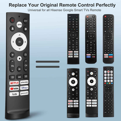 Universal Replacement Remote Control for All Hisense Smart Google TVs Compatible with UHD 4K LED HD ULED-No Setup Needed Programming 🍁 All In One Marketplace Canada