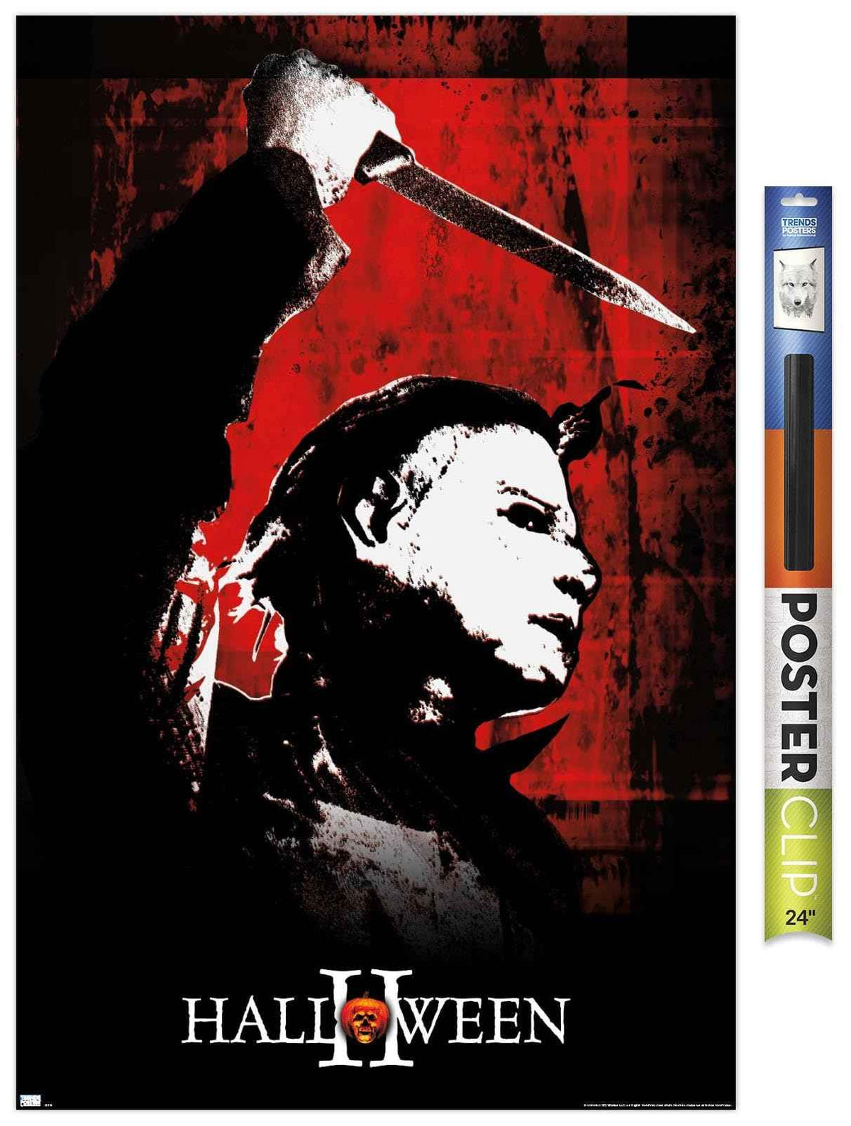 Halloween II - Red Wall Poster