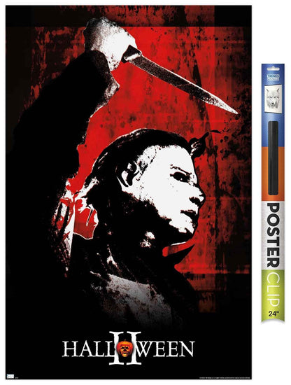 Halloween II - Red Wall Poster