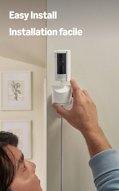 Ring Pan-Tilt Indoor Cam | See all around with 360° pan coverage, HD video, plus Two-Way Talk (2024 release) | White 🍁 All In One Marketplace Canada