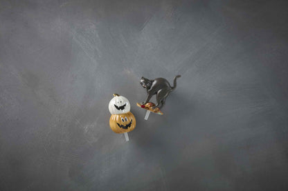 Lenox Profile Poppers Spooky Black Cat Halloween Figurine