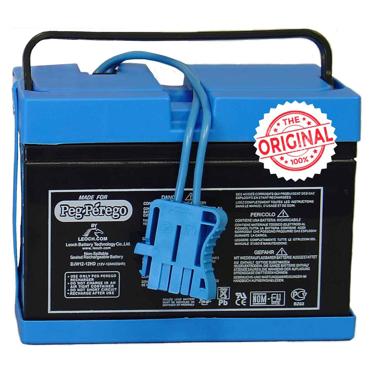 Peg Perego Battery 12 Volt (Drop Ship Pack) 🍁 All In One Marketplace Canada