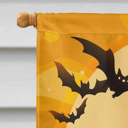 Caroline's Treasures BB4301CHF Halloween Saint Bernard Flag Canvas House Size, Large, Multicolor