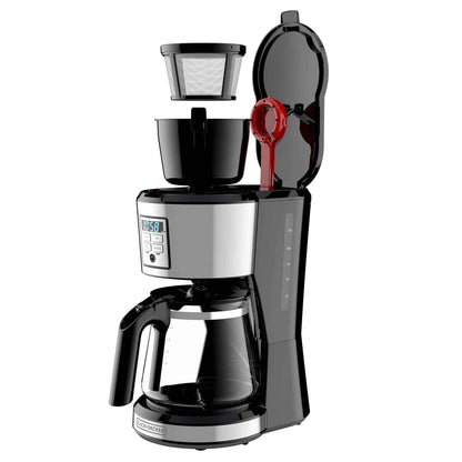BLACK + DECKER 12 Cup Programmable Coffee Maker in Stainless Steel, CM1231SC 🍁 All In One Marketplace Canada
