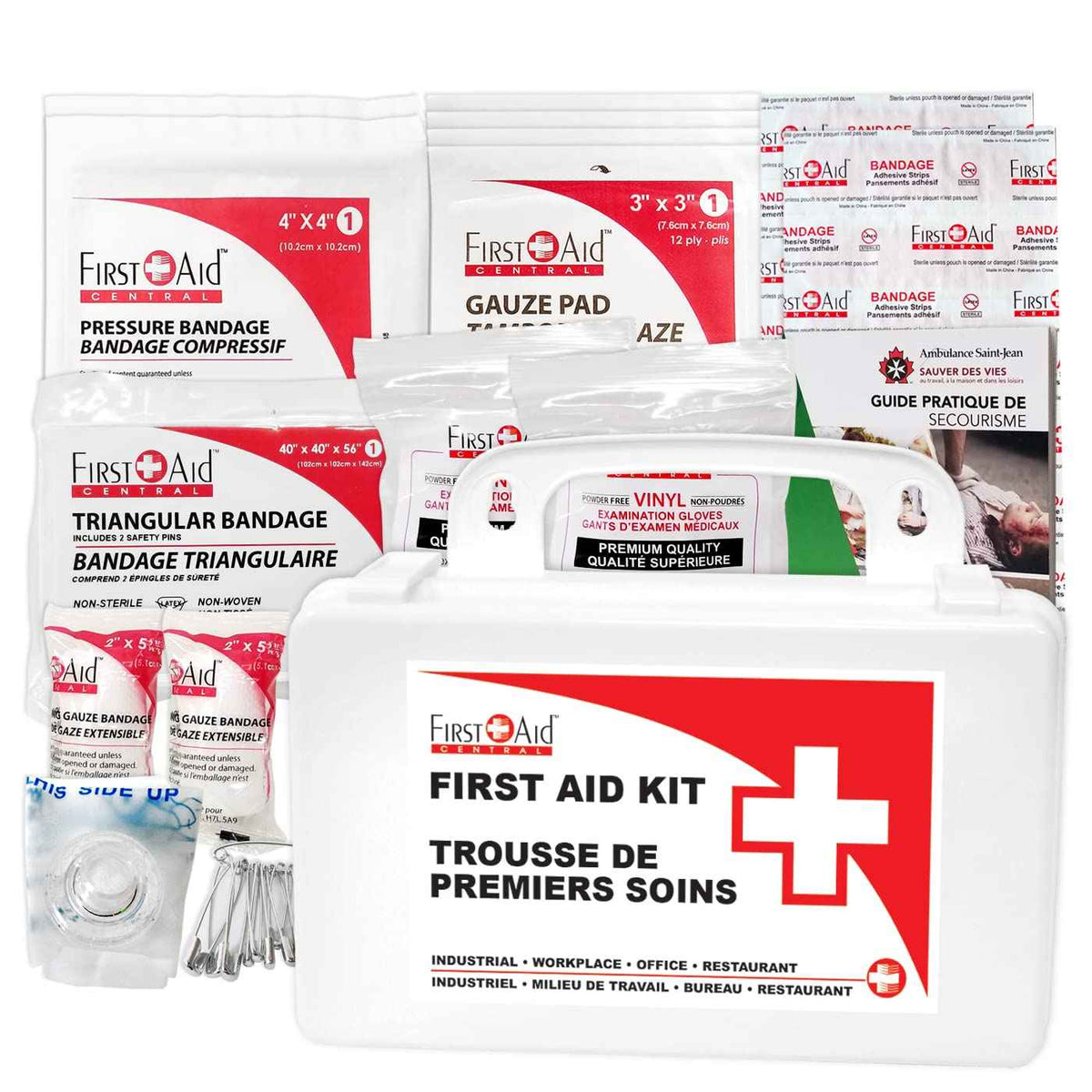 First Aid Central Ontario Section 8 First Aid Kit (1-5 People) 🍁 All In One Marketplace Canada