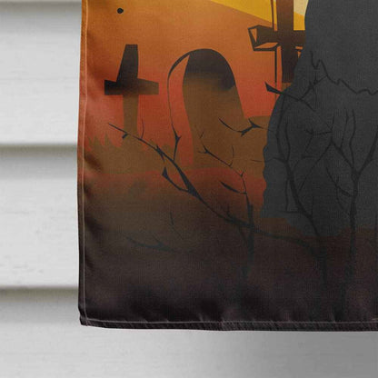 Caroline's Treasures BB4332CHF Halloween Giant Schnauzer Flag Canvas House Size, Large, Multicolor