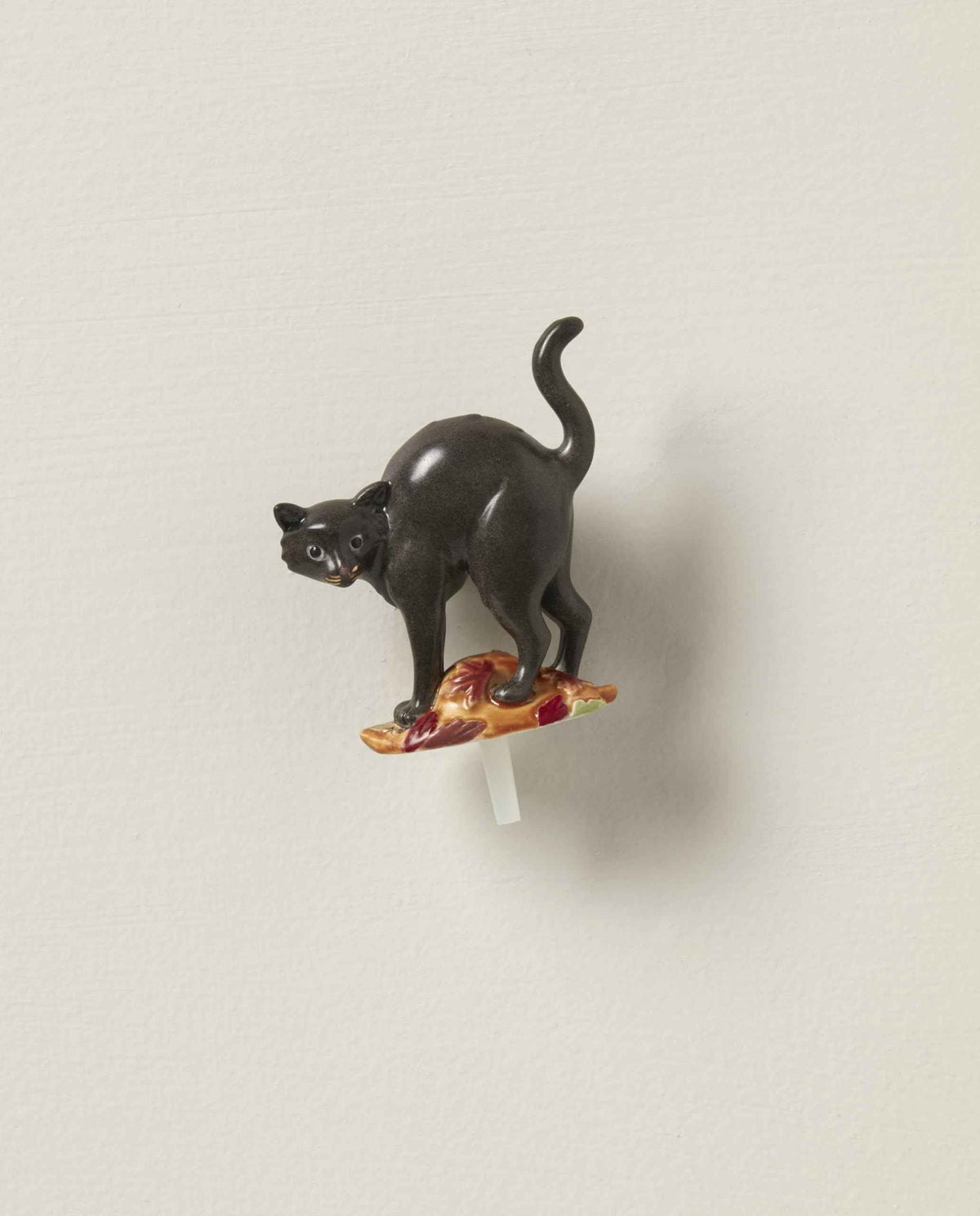 Lenox Profile Poppers Spooky Black Cat Halloween Figurine