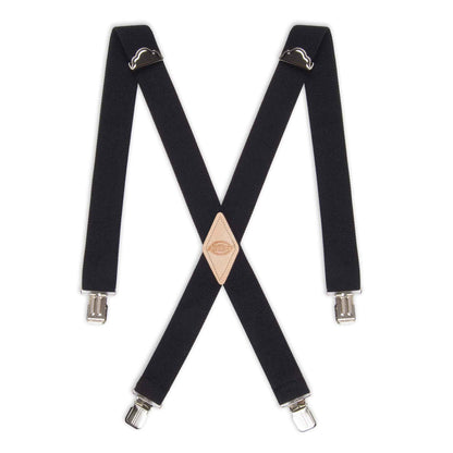 Dickies Men's 1-1/2 Solid Straight Clip Suspender, Black, One Size 🍁 All In One Marketplace Canada