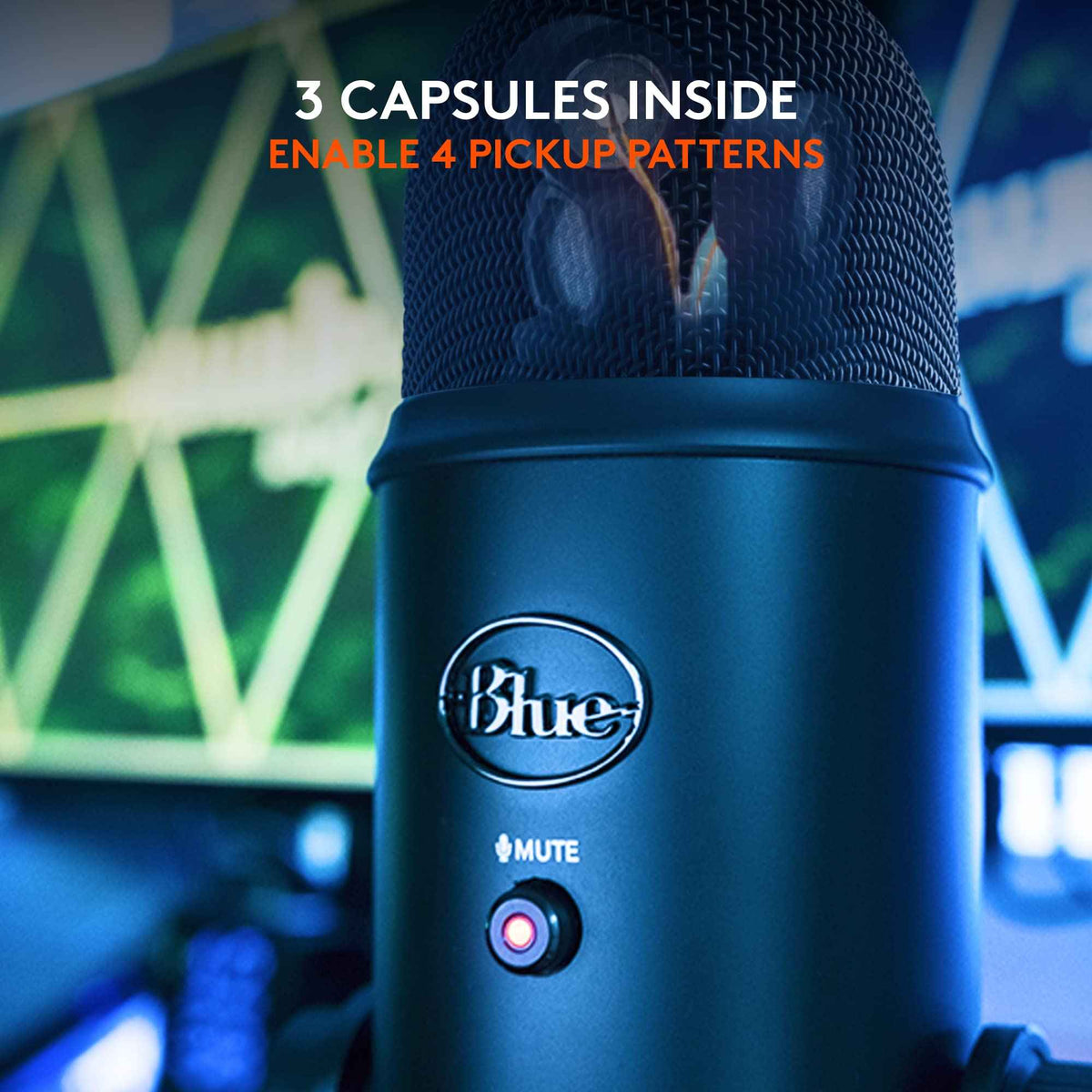 Logitech for Creators Blue Yeti USB Microphone - Blackout 🍁 All In One Marketplace Canada