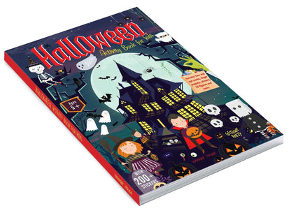 Halloween Activity Book For Kids