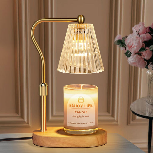 seenlast Candle Warmer Lamp with Timer Dimmer Adjustable Height,Vintage Home Decor for Scented Jar,Mother's Day Gift 🍁 All In One Marketplace Canada