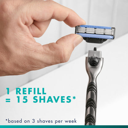 Gillette Mach3 Men's Razor Blade Refills, 15 Refills 🍁 All In One Marketplace Canada
