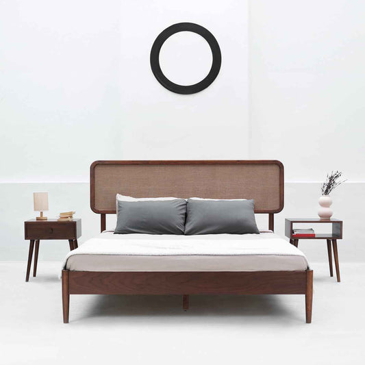 Lupin Solid Wood Bed Frame