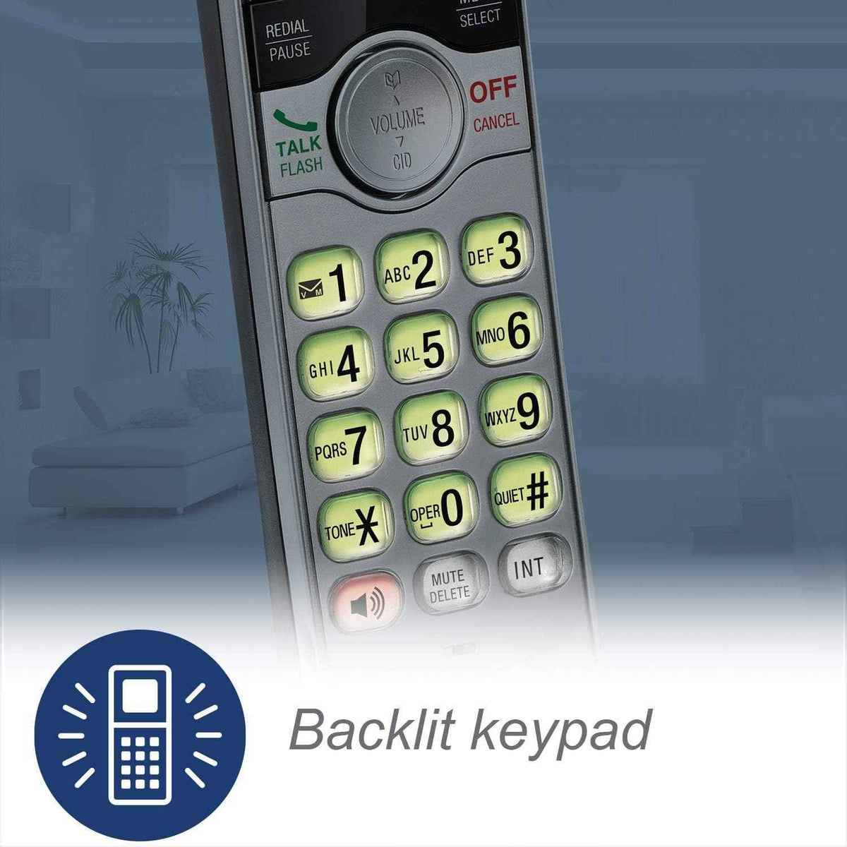 VTech CS6949-2 DECT 6.0 Corded/2-Cordless Telephone System, Black/Silver 🍁 All In One Marketplace Canada
