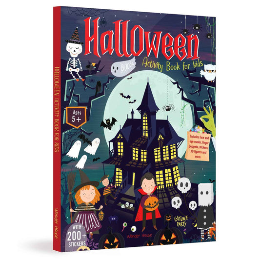 Halloween Activity Book For Kids