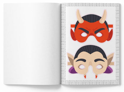 Halloween Activity Book For Kids