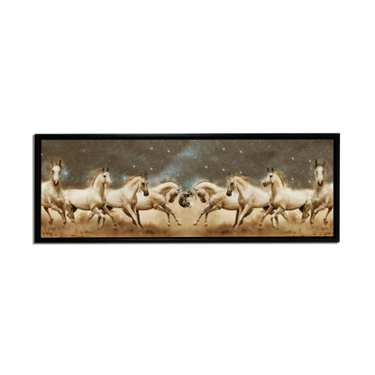 Genesis eines Einhorns Fein-Pferd Leinwand-Wildtierkunst-RGB Lack