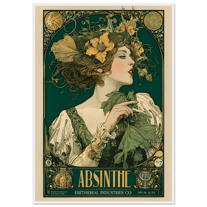 L’Absinthe d’Ombre - Poster & Framed Print