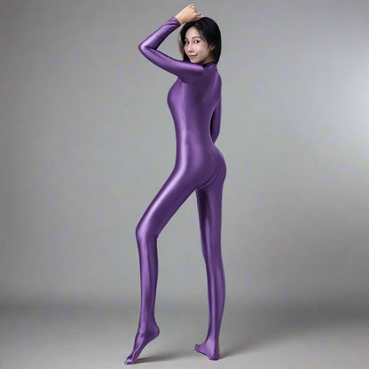 AMORESY Celestia Series Front-Zip Catsuit - Classic Colors
