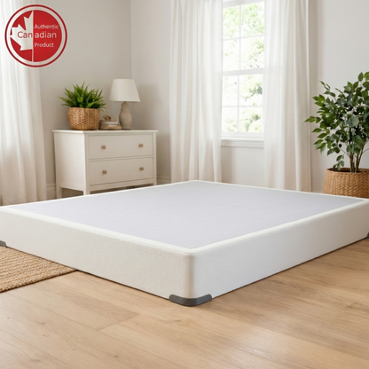 UltraFlex® Premium Massivholz Boxspring-Matratzenunterlage 7" Standard - Twin, Double, Queen, King | Robuste Premium-Matratzenbasis, keine Montage erforderlich, kompatibel mit allen Matratzentypen - Hergestellt in Kanada