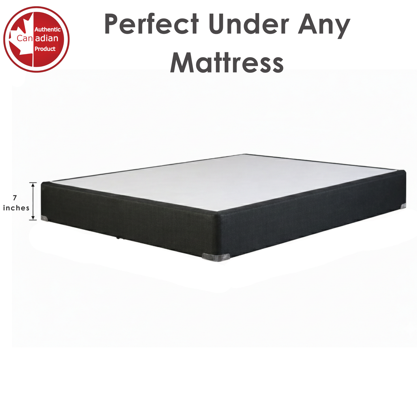 UltraFlex® ESSENCE PLUS Mattress and BoxSpring Set Orthopedic Luxury Gel Memory Foam, Natural Comfort, Balanced Support, Eco-friendly (Made in Canada)