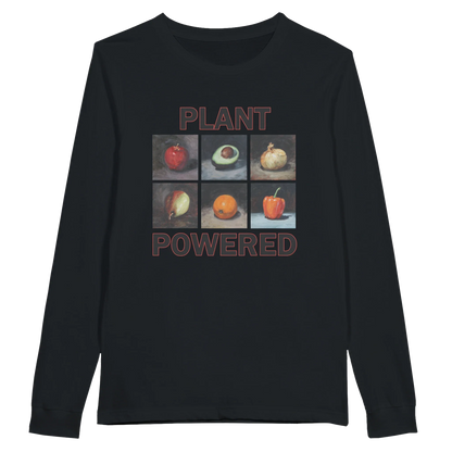 Plant Powered Long Sleeve T-Shirt – Comfortable Cotton Tee