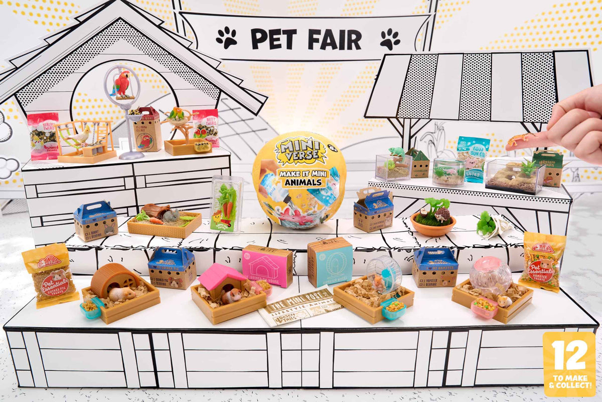 MGA's Miniverse - Make It Mini Animals (3-Pack) 🍁 All In One Marketplace Canada