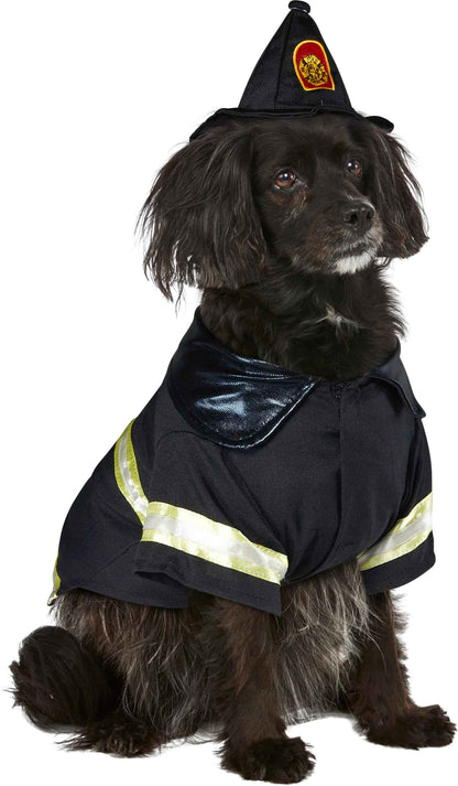 Rubies Costume Co Halloween Classics Collection Pet Costume, Large, Fire Fighter