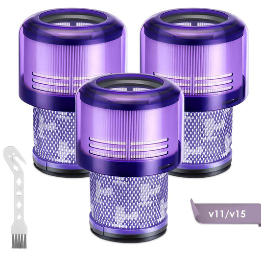 3 Pack V11 Vacuum Filters Replacement for Dyson V11 Animal V11 Torque Drive Complete V15 Detect V15s Detect Cordless Vacuum Cleaner, Compare to Part No. 970013-02 & 970013-03 🍁 All In One Marketplace Canada