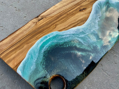 Olive Wood Charcuterie Board - AURABAGS SHOP