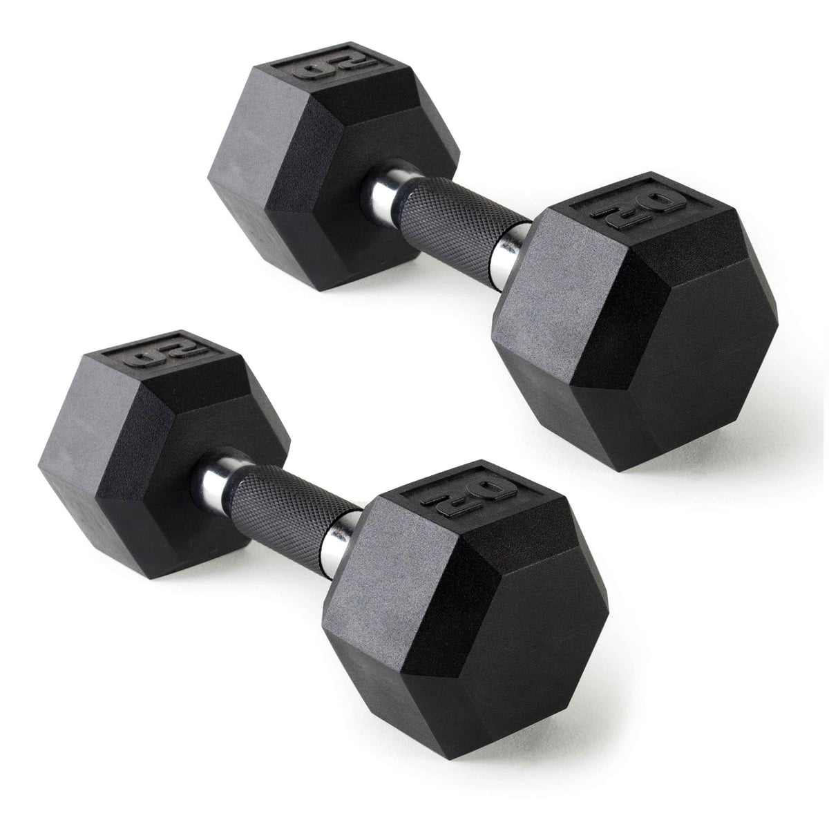 CAP Barbell 20 LB Coated Hex Dumbbell Weight Pair with Padded Grip 🍁 All In One Marketplace Canada