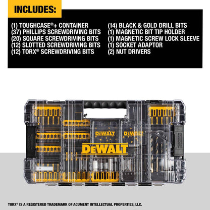 DEWALT FlexTorq 100-Piece Impact Driver Bit Set (DWANGFT100SET) 🍁 All In One Marketplace Canada