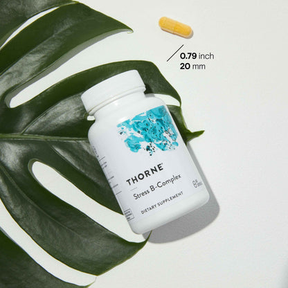 Thorne Stress B-Complex - Vitamin B Complex for Stress Support - 60 Capsules - 60 Servings 🍁 All In One Marketplace Canada