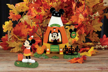 Department 56 Disney Village Halloween Accessories Mickey Mouse Buys a Ticket Figurine, 3 Inch, Multicolor