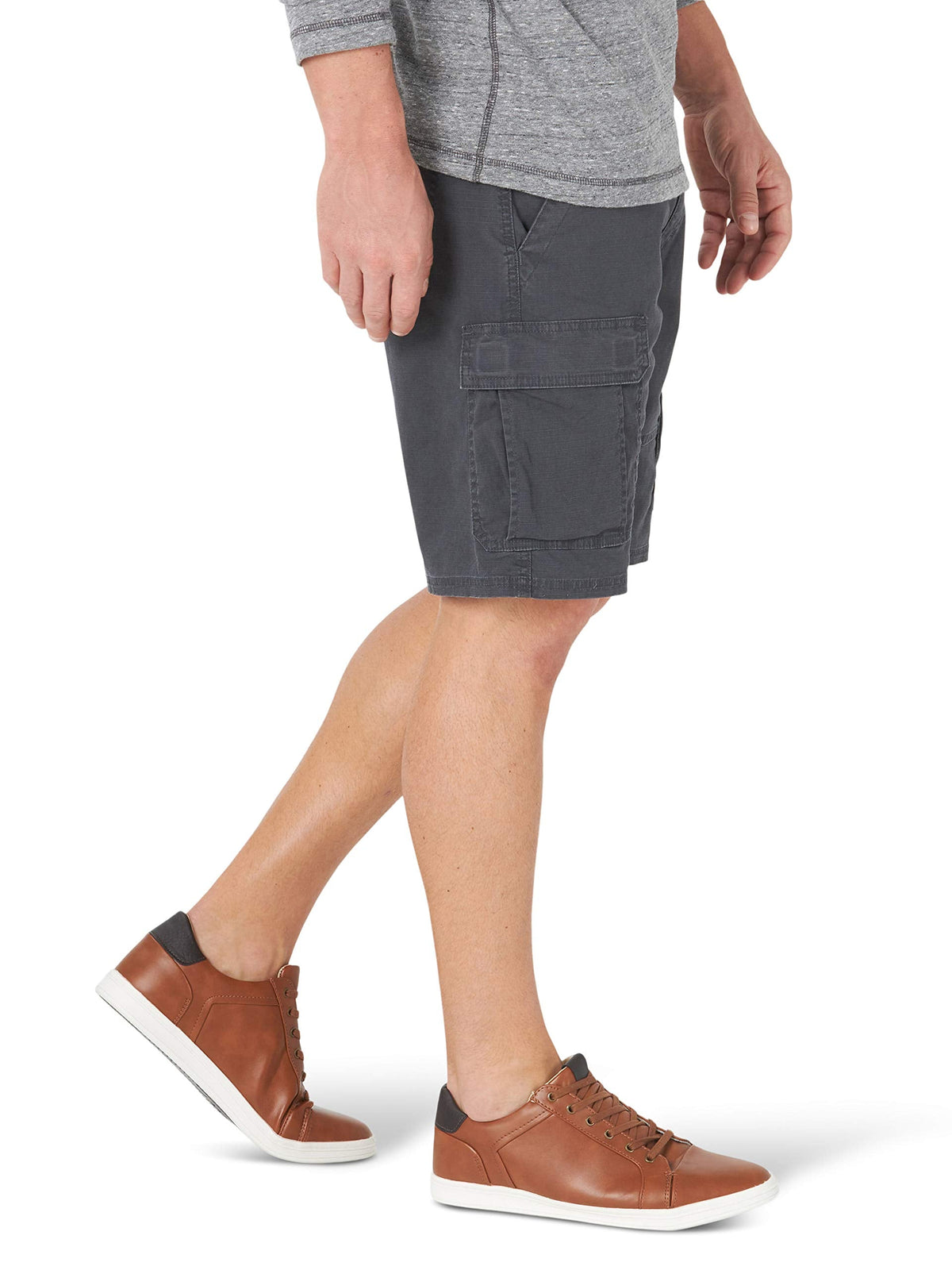 Wrangler Authentics Men's Classic Cargo Stretch Short, Anthracite, 38 🍁 All In One Marketplace Canada