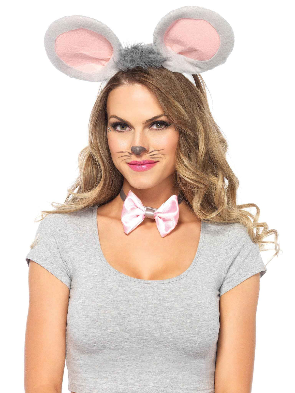 Leg Avenue Womens Halloween Mouse Ears and Tail Costume Kit