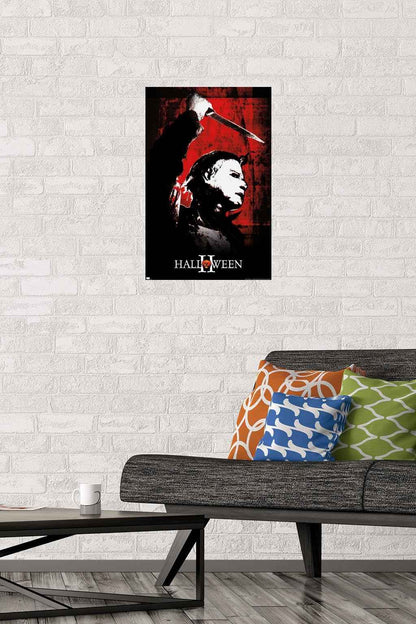 Halloween II - Red Wall Poster