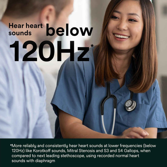 3M Littmann Classic III Monitoring Stethoscope, 5633, More Than 2X as Loud*, Weighs Less**, Stainless Steel Chestpiece, 69 cm (27") Pearl Pink Tube 🍁 All In One Marketplace Canada