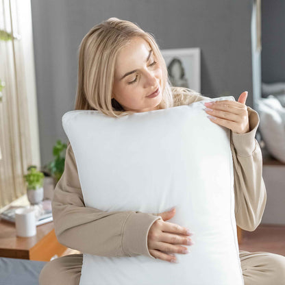 Utopia Bedding Bed Pillows for Sleeping Queen Size (White Hem), Set of 2, Cooling Hotel Quality, Gusseted Pillow for Back, Stomach or Side Sleepers 🍁 All In One Marketplace Canada
