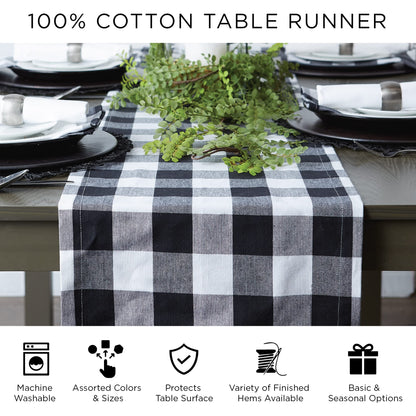DII 100% Cotton, Spooky Scary Haunted House Halloween Table Runner, 14 by 72-Inch