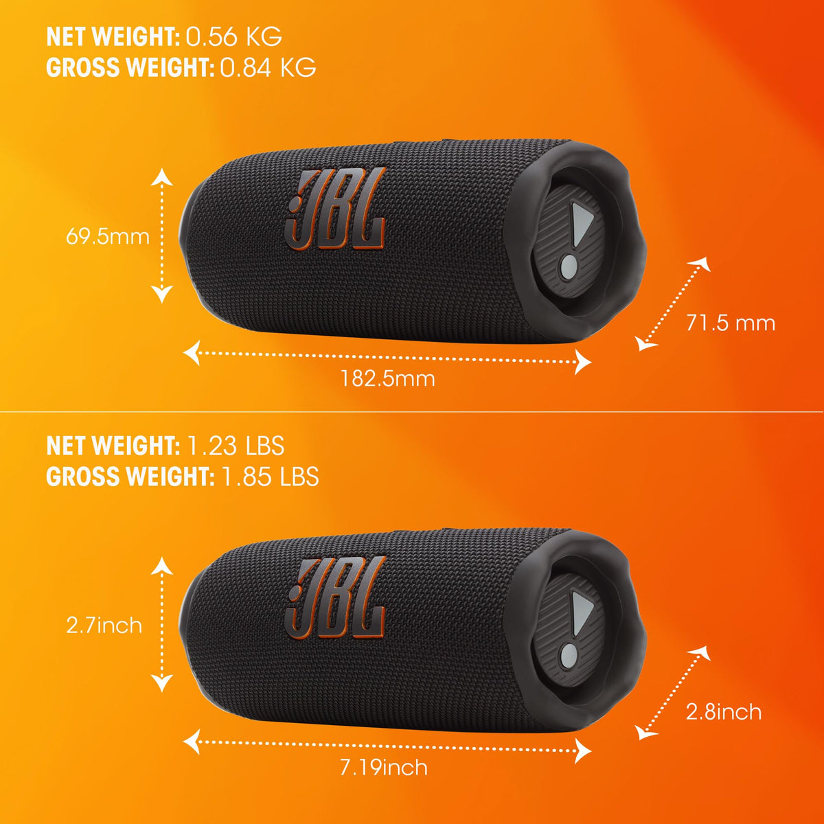 JBL Flip 7 - Portable Waterproof and Drop-Proof Speaker - Blue 🍁 All In One Marketplace Canada