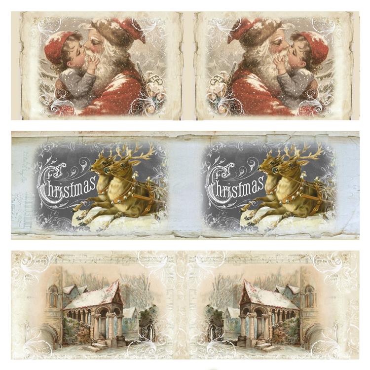 Reddy Shrink Sleeves Nostalgic Christmas 4 Sizes