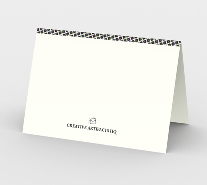 Set of 3 Blank Greeting Cards | 5 x 7 | Kawaii
