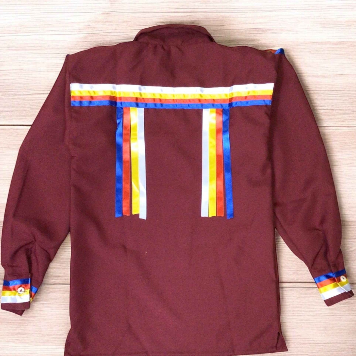 Maroon Youth Ribbon shirt