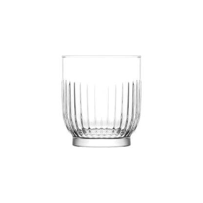 Ribbed Whisky Glasses 11oz - LAV TOKYO - Set of 6