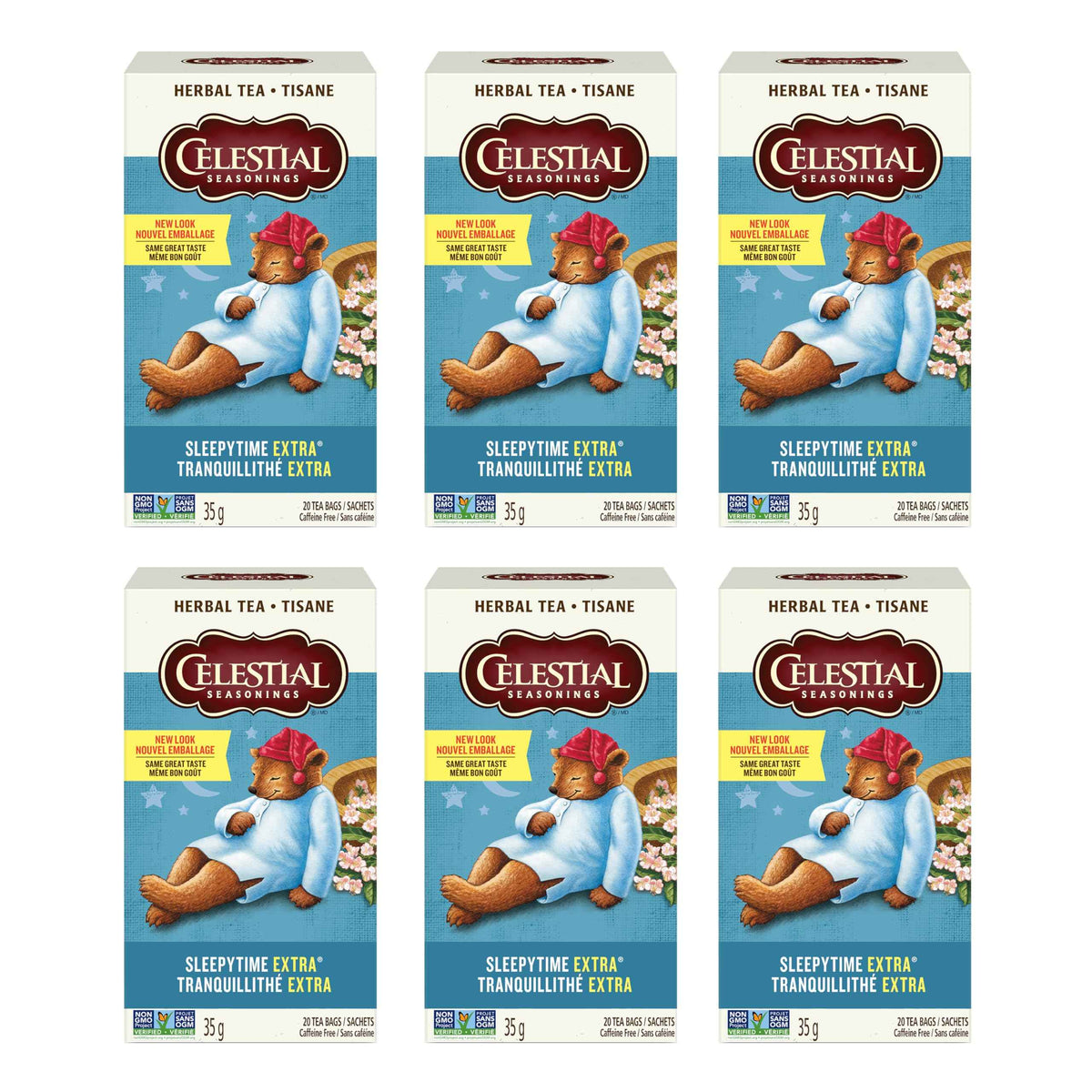 Celestial Seasonings Sleepytime Extra, 6-Count 🍁 All In One Marketplace Canada