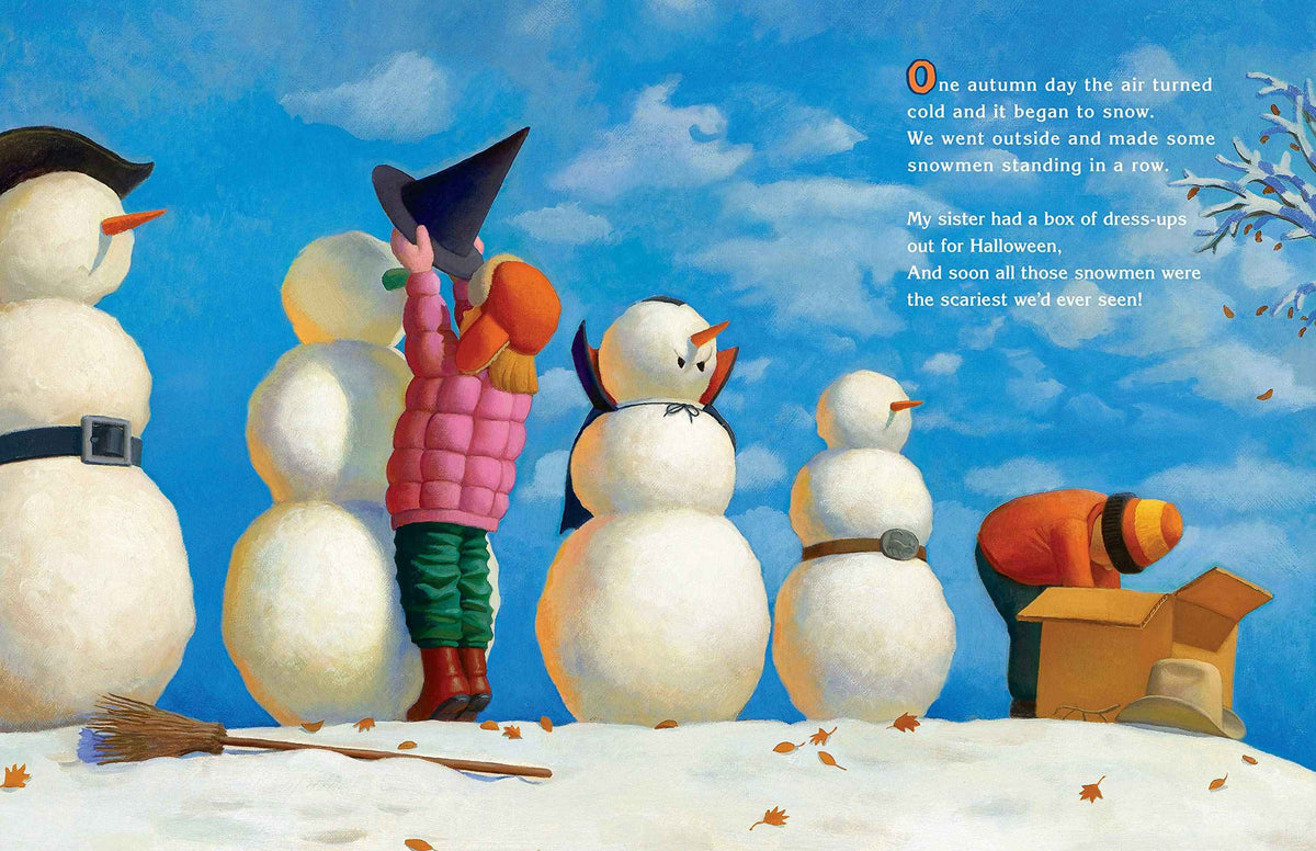 Snowmen at Halloween